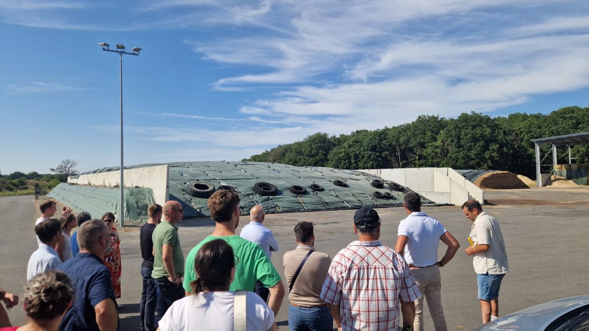 Visite de l'Unité de Méthanisation de Noyant-V ...
